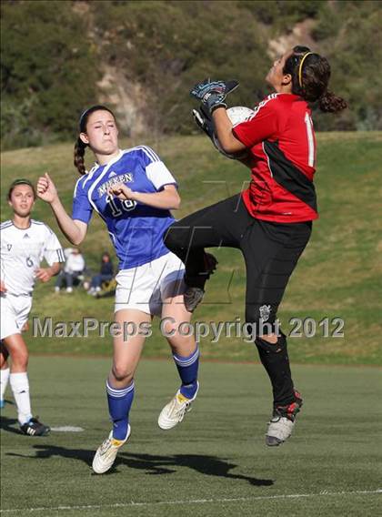 Thumbnail 3 in St. Genevieve vs Milken (CIF SS Playoffs) photogallery.