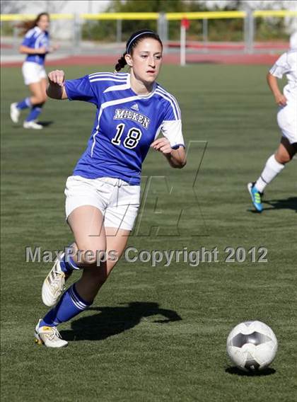Thumbnail 3 in St. Genevieve vs Milken (CIF SS Playoffs) photogallery.