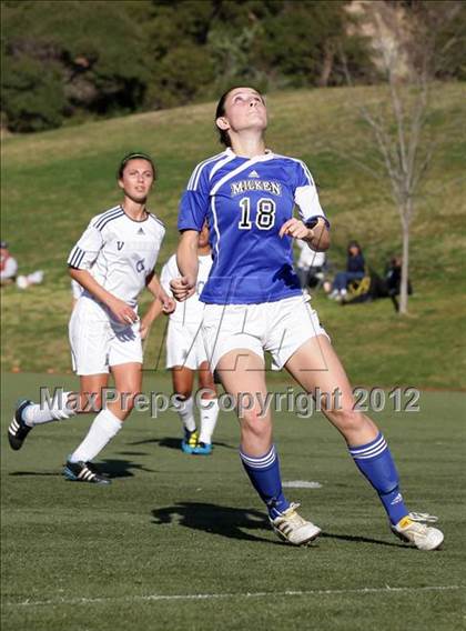 Thumbnail 2 in St. Genevieve vs Milken (CIF SS Playoffs) photogallery.