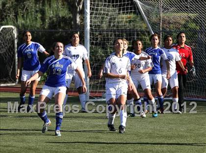 Thumbnail 2 in St. Genevieve vs Milken (CIF SS Playoffs) photogallery.