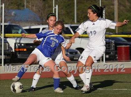 Thumbnail 1 in St. Genevieve vs Milken (CIF SS Playoffs) photogallery.