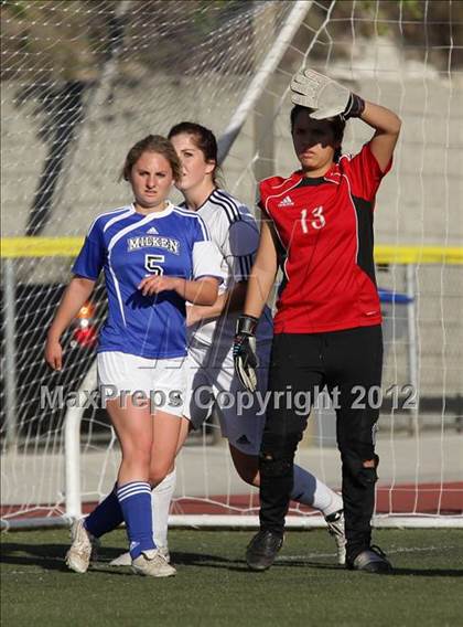 Thumbnail 1 in St. Genevieve vs Milken (CIF SS Playoffs) photogallery.
