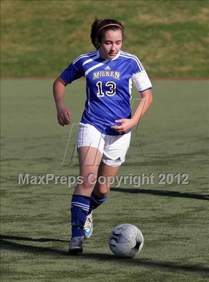 Thumbnail 2 in St. Genevieve vs Milken (CIF SS Playoffs) photogallery.