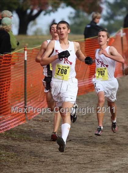 Thumbnail 2 in CIF State Cross Country Championships (D4 Boys) photogallery.