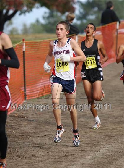 Thumbnail 2 in CIF State Cross Country Championships (D4 Boys) photogallery.