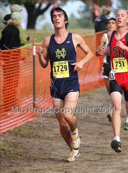 Thumbnail 2 in CIF State Cross Country Championships (D4 Boys) photogallery.