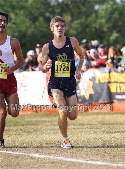 Thumbnail 2 in CIF State Cross Country Championships (D4 Boys) photogallery.