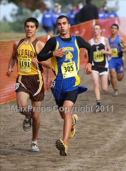 Thumbnail 3 in CIF State Cross Country Championships (D4 Boys) photogallery.