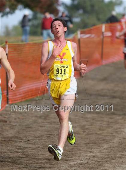 Thumbnail 1 in CIF State Cross Country Championships (D4 Boys) photogallery.