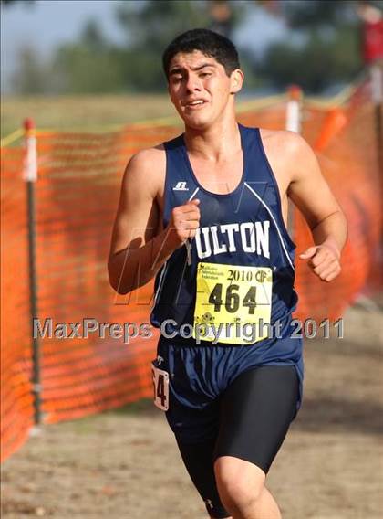 Thumbnail 2 in CIF State Cross Country Championships (D4 Boys) photogallery.