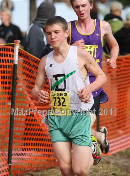 Thumbnail 2 in CIF State Cross Country Championships (D4 Boys) photogallery.