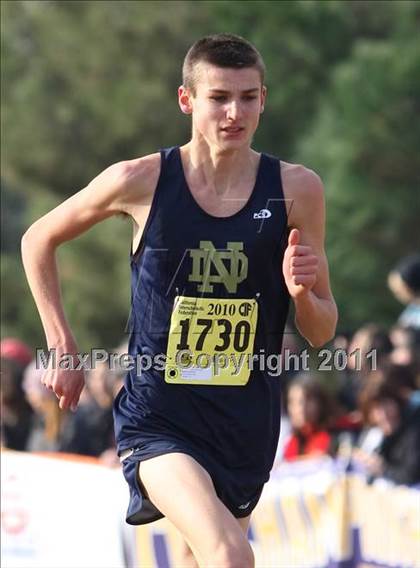 Thumbnail 2 in CIF State Cross Country Championships (D4 Boys) photogallery.