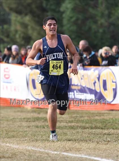 Thumbnail 1 in CIF State Cross Country Championships (D4 Boys) photogallery.