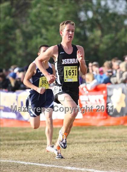 Thumbnail 3 in CIF State Cross Country Championships (D4 Boys) photogallery.