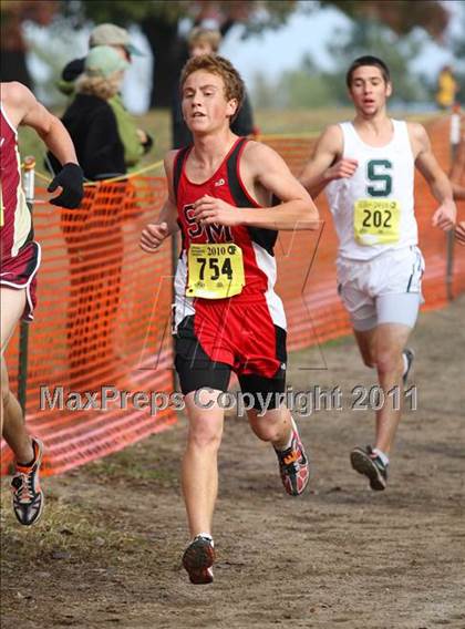 Thumbnail 2 in CIF State Cross Country Championships (D4 Boys) photogallery.