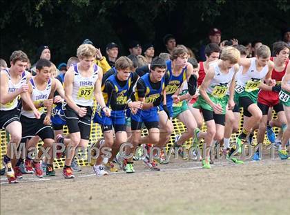 Thumbnail 1 in CIF State Cross Country Championships (D4 Boys) photogallery.