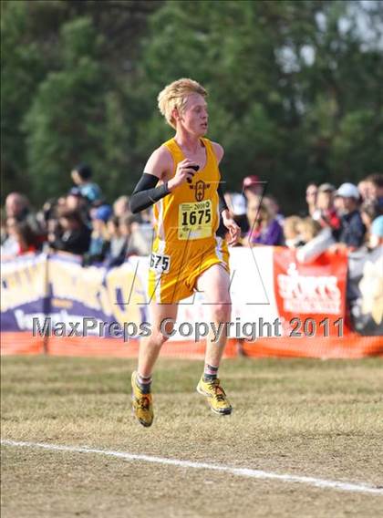 Thumbnail 2 in CIF State Cross Country Championships (D4 Boys) photogallery.