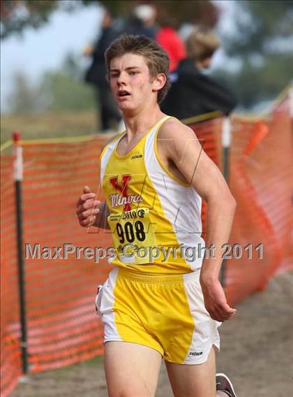 Thumbnail 3 in CIF State Cross Country Championships (D4 Boys) photogallery.