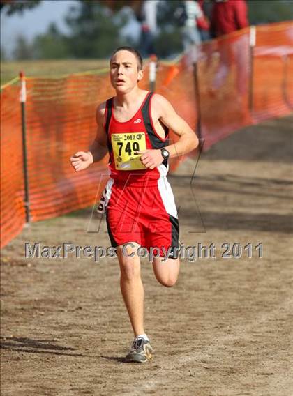 Thumbnail 2 in CIF State Cross Country Championships (D4 Boys) photogallery.