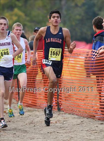 Thumbnail 3 in CIF State Cross Country Championships (D4 Boys) photogallery.