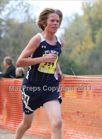 Thumbnail 2 in CIF State Cross Country Championships (D4 Boys) photogallery.