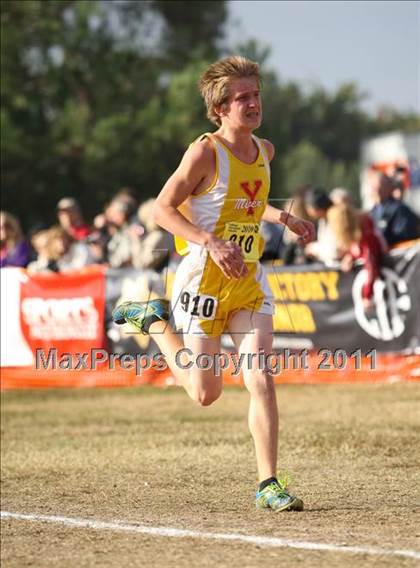 Thumbnail 3 in CIF State Cross Country Championships (D4 Boys) photogallery.