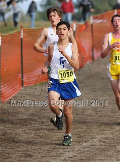Thumbnail 2 in CIF State Cross Country Championships (D4 Boys) photogallery.