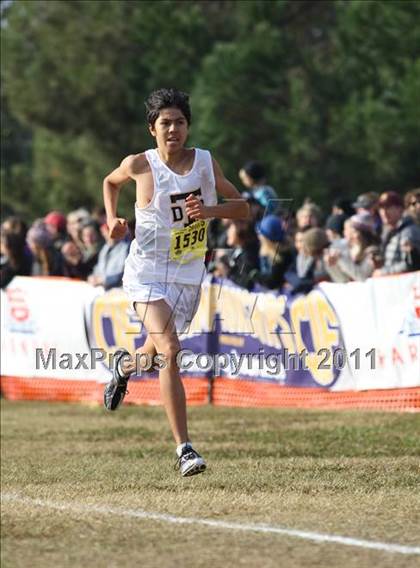 Thumbnail 1 in CIF State Cross Country Championships (D4 Boys) photogallery.