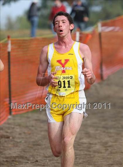 Thumbnail 2 in CIF State Cross Country Championships (D4 Boys) photogallery.
