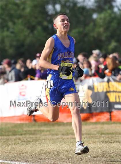 Thumbnail 3 in CIF State Cross Country Championships (D4 Boys) photogallery.
