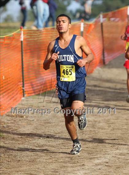 Thumbnail 1 in CIF State Cross Country Championships (D4 Boys) photogallery.