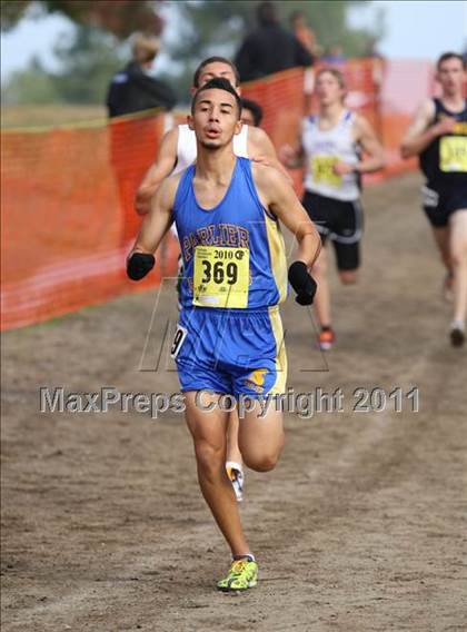 Thumbnail 2 in CIF State Cross Country Championships (D4 Boys) photogallery.