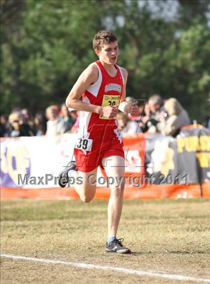 Thumbnail 1 in CIF State Cross Country Championships (D4 Boys) photogallery.