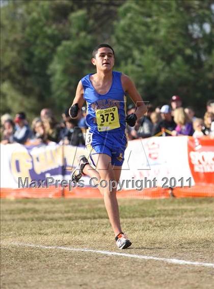 Thumbnail 3 in CIF State Cross Country Championships (D4 Boys) photogallery.