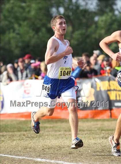 Thumbnail 2 in CIF State Cross Country Championships (D4 Boys) photogallery.
