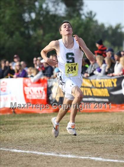 Thumbnail 3 in CIF State Cross Country Championships (D4 Boys) photogallery.