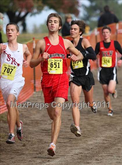 Thumbnail 3 in CIF State Cross Country Championships (D4 Boys) photogallery.