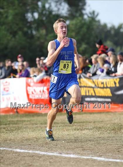 Thumbnail 2 in CIF State Cross Country Championships (D4 Boys) photogallery.