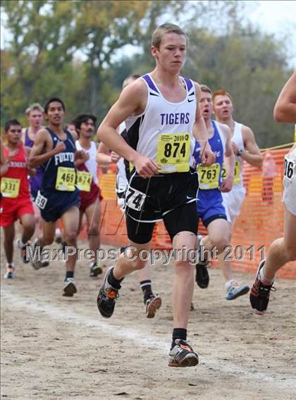 Thumbnail 2 in CIF State Cross Country Championships (D4 Boys) photogallery.