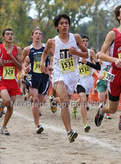 Thumbnail 3 in CIF State Cross Country Championships (D4 Boys) photogallery.