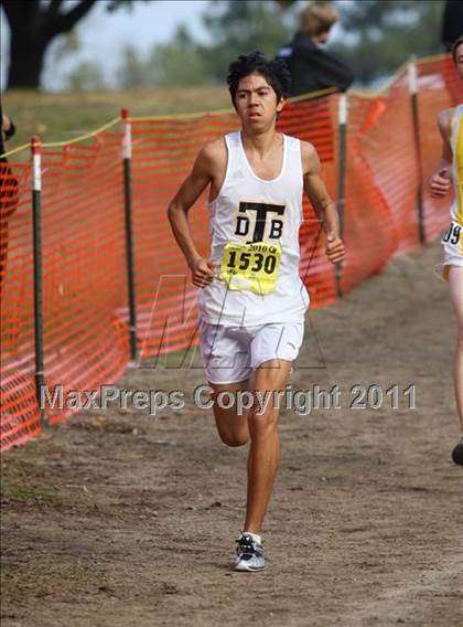 Thumbnail 3 in CIF State Cross Country Championships (D4 Boys) photogallery.