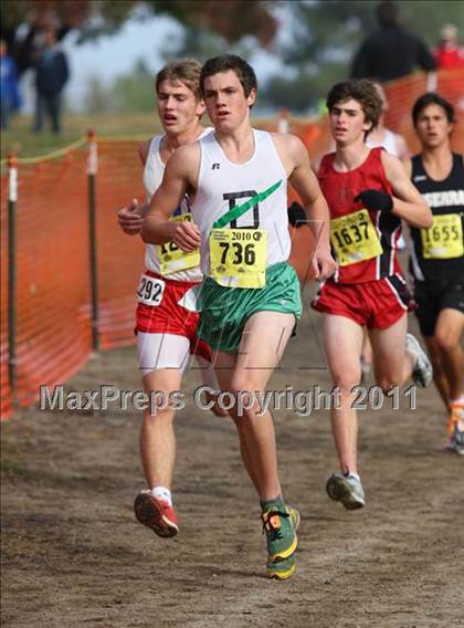 Thumbnail 3 in CIF State Cross Country Championships (D4 Boys) photogallery.