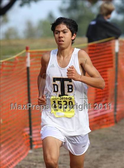 Thumbnail 1 in CIF State Cross Country Championships (D4 Boys) photogallery.