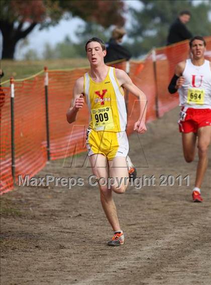Thumbnail 3 in CIF State Cross Country Championships (D4 Boys) photogallery.