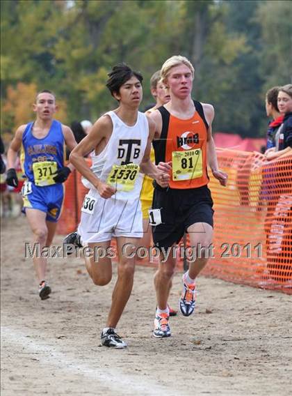 Thumbnail 3 in CIF State Cross Country Championships (D4 Boys) photogallery.
