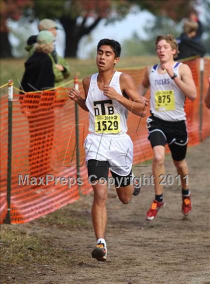 Thumbnail 3 in CIF State Cross Country Championships (D4 Boys) photogallery.