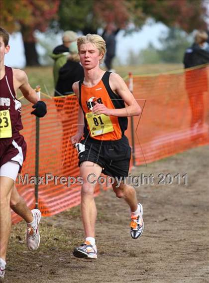 Thumbnail 2 in CIF State Cross Country Championships (D4 Boys) photogallery.