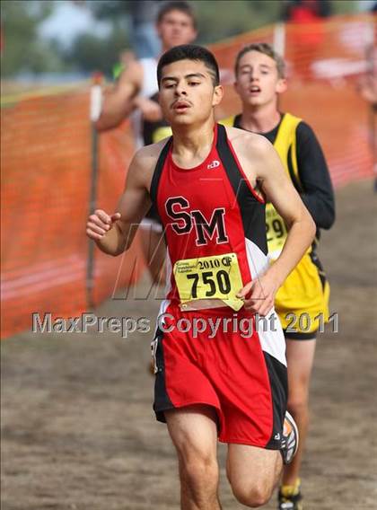 Thumbnail 3 in CIF State Cross Country Championships (D4 Boys) photogallery.