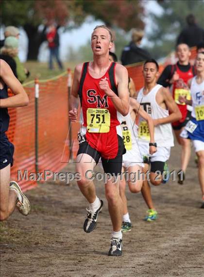 Thumbnail 3 in CIF State Cross Country Championships (D4 Boys) photogallery.