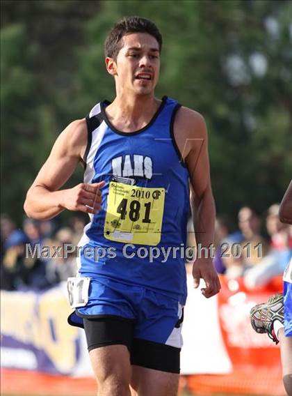 Thumbnail 3 in CIF State Cross Country Championships (D4 Boys) photogallery.